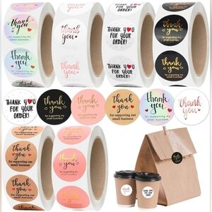 Thank You Stickers For Small Business.